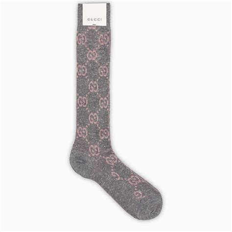 pink and grey gucci socks|faux Gucci tights.